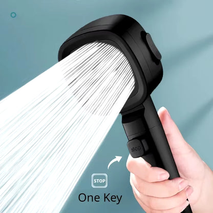 XIAOMI  3-Modes High Pressure Shower Head Water Saving Shower Heads Adjustable Water Massage Sprayer Bathroom Accessories