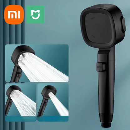 XIAOMI  3-Modes High Pressure Shower Head Water Saving Shower Heads Adjustable Water Massage Sprayer Bathroom Accessories